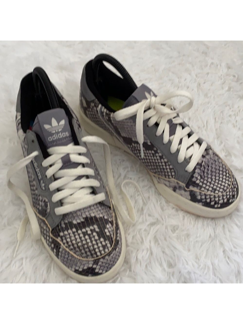 Adidas continental retro snake skin sneaker